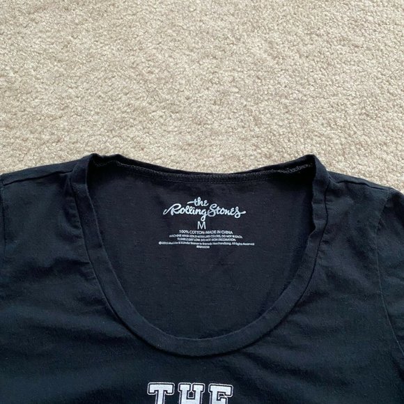 The Rolling Stones Juniors M Logo Graphic T-Shirt - Picture 12 of 12